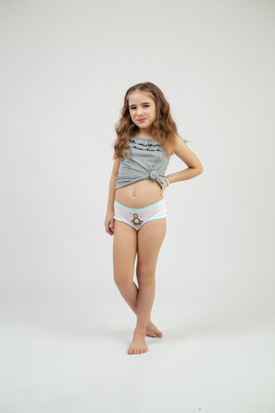 Calcinha Infantil Preguiça Zen