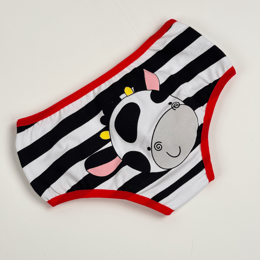 Calcinha Infantil Bichinhos Vaquinha