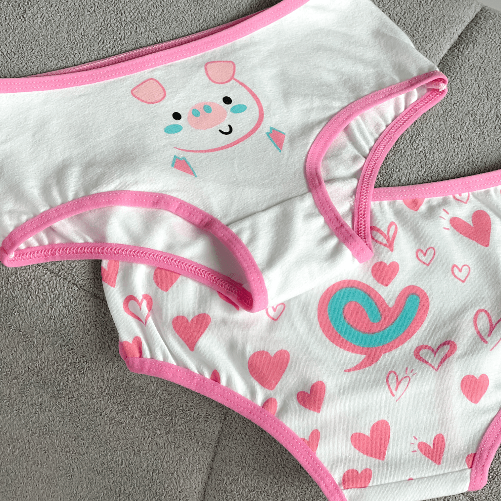 Calcinha Infantil Little Pig
