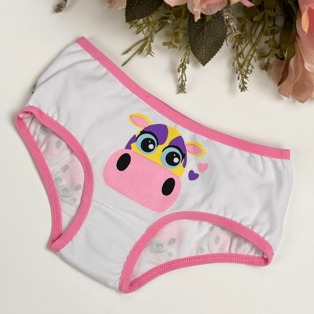 calcinha infantil girafa